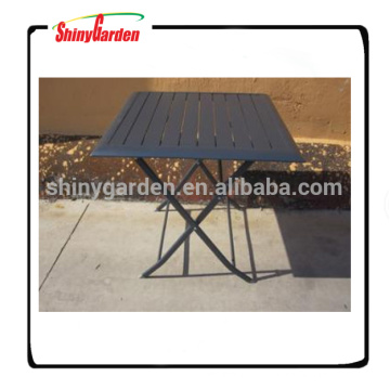 Table pliante portative en aluminium